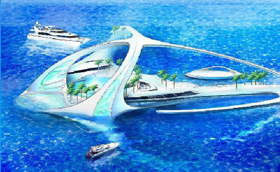 Подводный гостиничный комплекс Hydropolis