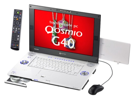 Qosmio G40/97E — первенец с приводом HD DVD-RW