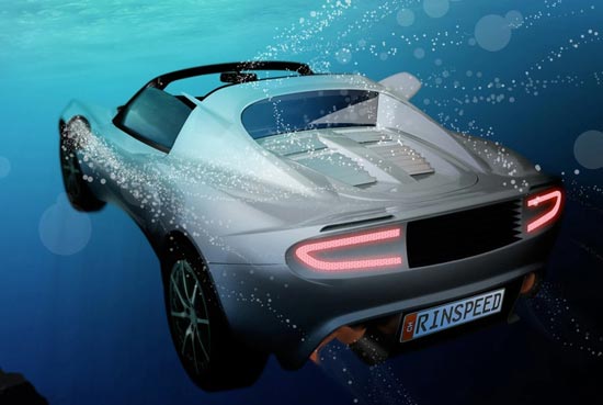 Водоплавающий Rinspeed sQuba в Женеве