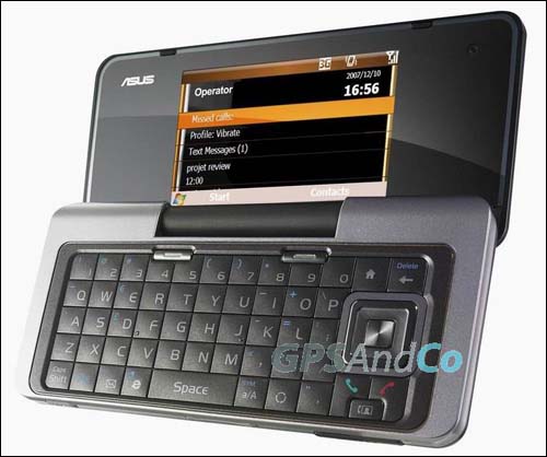 Коммуникатор ASUS M930W в стиле Nokia E90