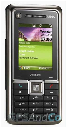 Коммуникатор ASUS M930W в стиле Nokia E90