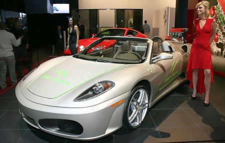 Ferrari представляет зеленый концепт 430 Spider