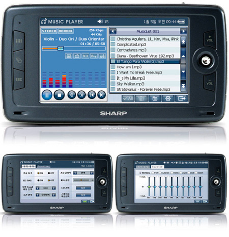 Sharp SP600: функциональный плеер или настоящий КПК