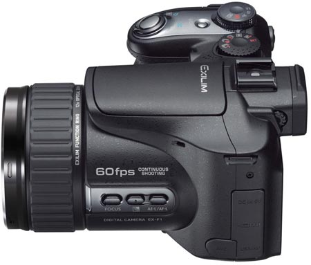 Дата выхода и цена камеры Casio EX-F1