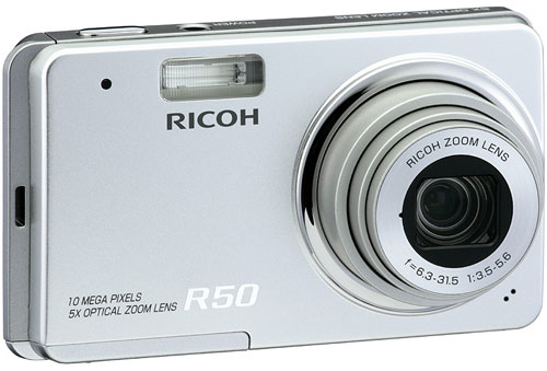 Пара новинок от Ricoh R8 и R50 с разрешением 10 Мп