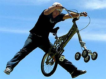 Пятиколесный велосипед изобретен в Австралии