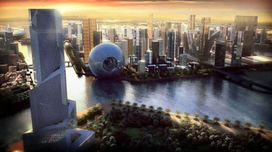 Город на искуственном острове появиться в Дубае