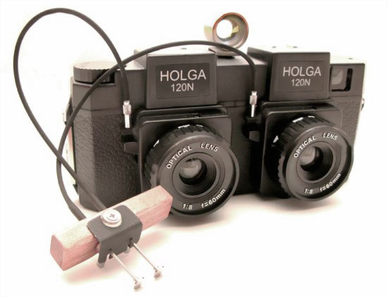 Stereo Holga - фотоаппарат, делающий 3-D фотографии