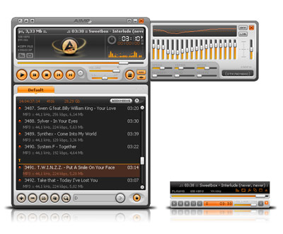 AIMP Classic 2.11 - популярный аудио плеер