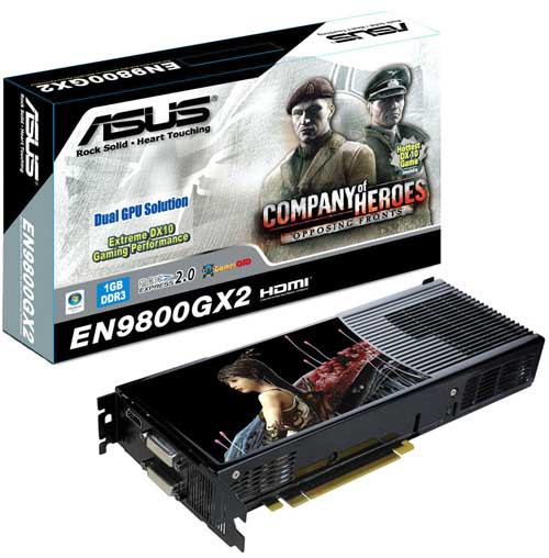 Видеокарты на базе GeForce 9800 GX2