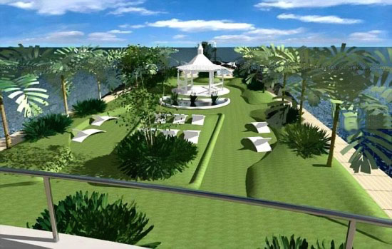 WallyIsland - супершикарная яхта с садом на борту