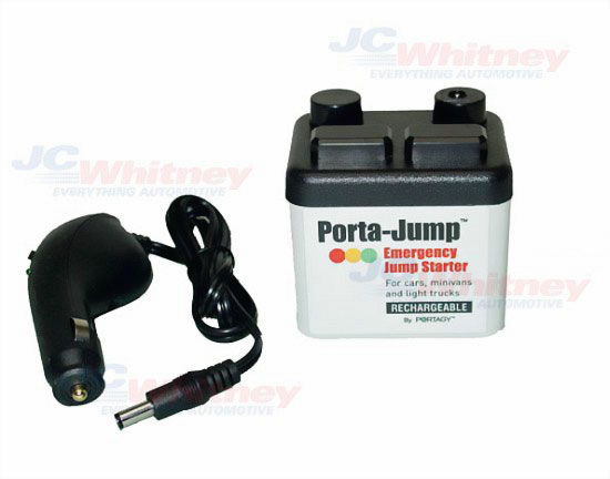 Porta-Jump оживит автомобиль, когда аккумулятор сдох