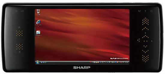 Sharp D4 WS016SH – UMPC на процессоре Atom Centrino