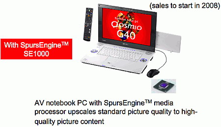 Toshiba, Qosmio G40