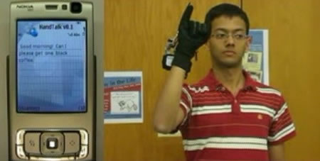 Говорящая перчатка Hand Talk Glove