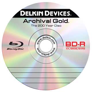 Blu-ray диск "долгожитель" от Delkin