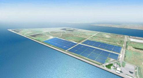 Sharp: огромная береговая солнечная электростанция