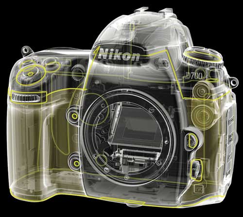 камера Nikon D700