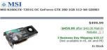 NVIDIA снижает цены на GeForce GTX 280/260