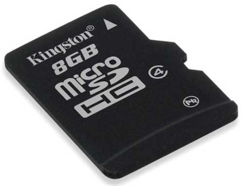 Kingston выпустила microSDHC обьемом 8 Гб