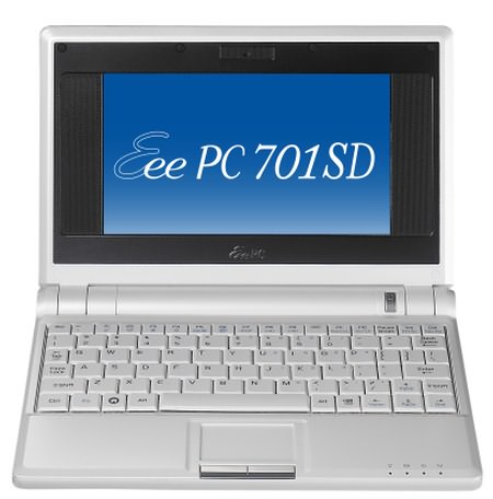 Первые сведения об ASUS Eee PC 701SD