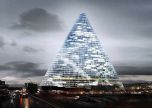 Парижская пирамида-небоскреб Le Project Triangle