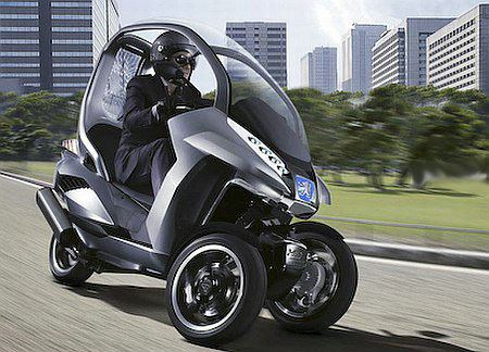 Peugeot представила концептуальный скутер