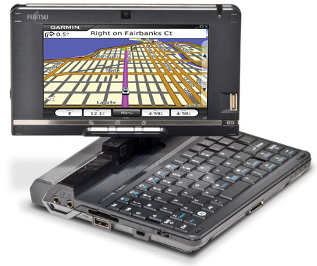 Мини-ноутбук Fujitsu LifeBook U820 с GPS-приемником