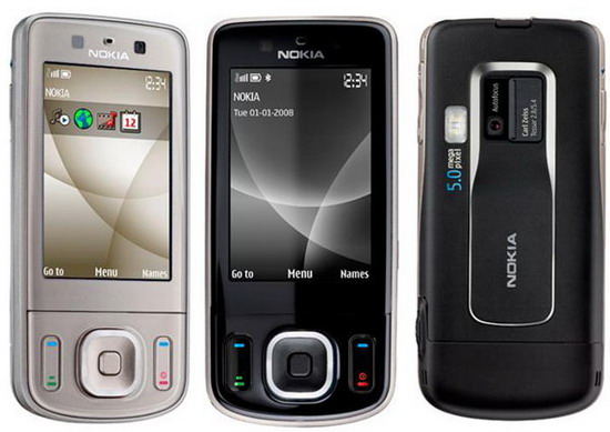 Nokia, 6260 slide