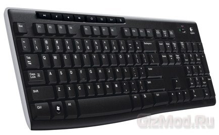 Клавиатура Logitech K270: до двух лет на одном заряде