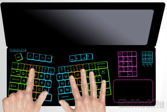 Keyless Lifebook - концепт клавиатуры на любой вкус