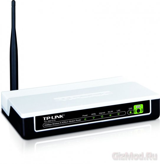 TP-LINK TD-W8151N: ADSL-роутер с поддержкой Wi-Fi