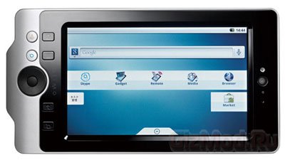 Дебютный планшет I-O Data с ОС Android