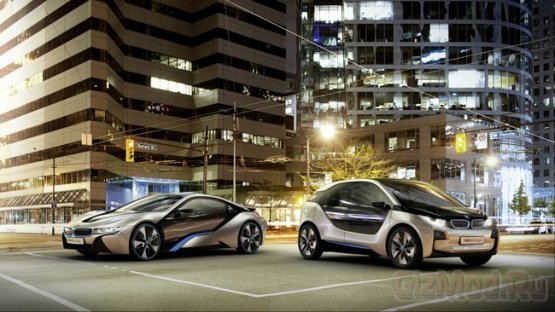 Электрические концепты BMW i3 и i8 Concept