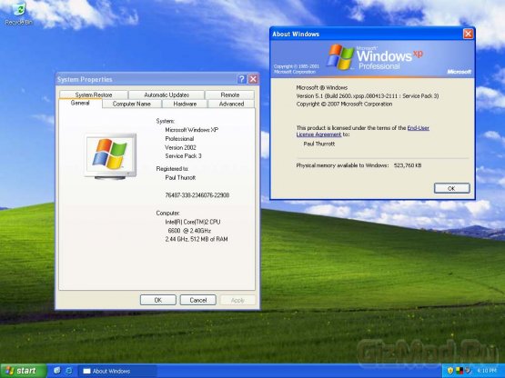 Windows XP продолжает сдавать позиции
