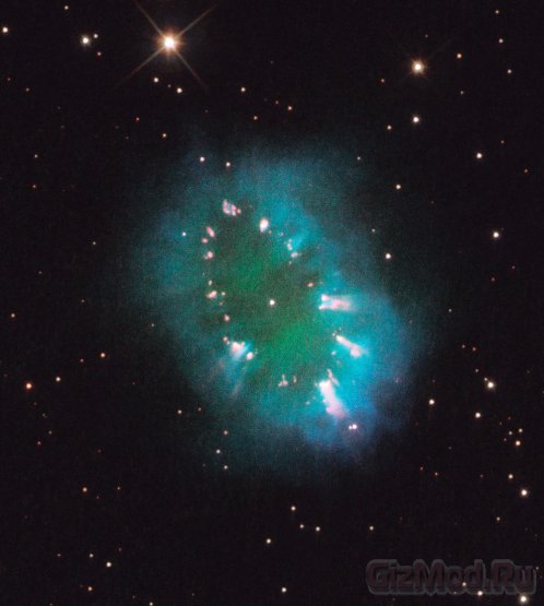 Космическое ожерелье "глазами" Хаббла