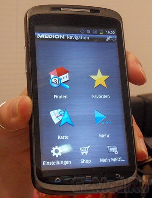 Немецкий смартфон Medion с ОС Android 2.3 на борту