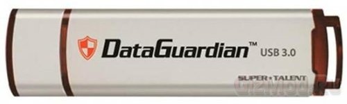 SuperTalent USB 3.0 DataGuardian защищены паролем
