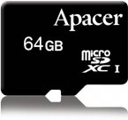 64Гб карточка Apacer microSDXC со скоростью 30МБ/с