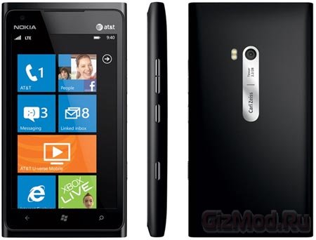 Флагман Nokia Lumia 900 под управлением WP7