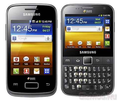 Galaxy на две SIM-карты поступили в продажу