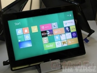 Microsoft поведала про планшетную Windows 8