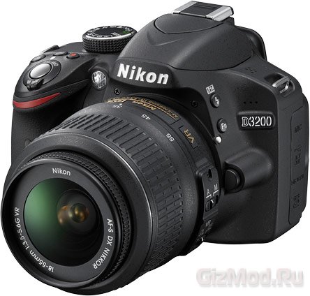 Зеркалка Nikon D3200 представлена официально