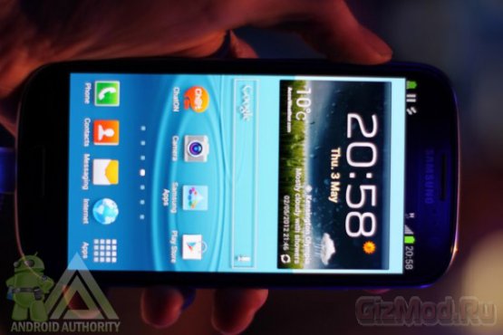 Samsung Galaxy S III первый взгляд