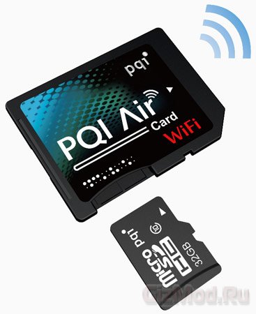 PQI Air Card - Wi-Fi-подключение к вашей камере