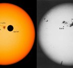 Солнечное пятно размером с Юпитер