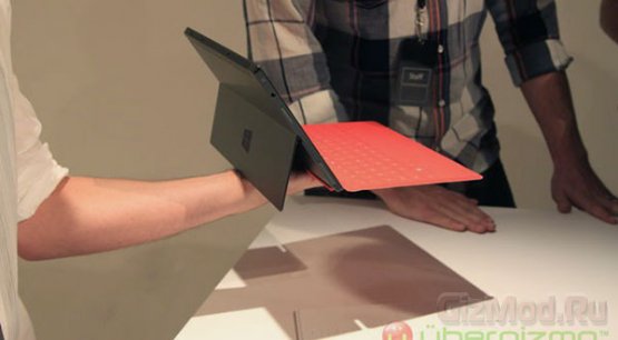 Планшеты Microsoft Surface вживую