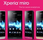 Социальный смартфон Sony Xperia miro