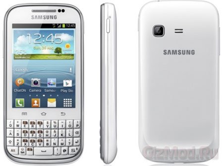 Смартфон Samsung Galaxy Chat официально
