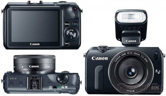 Первая беззеркальная камера Canon официально